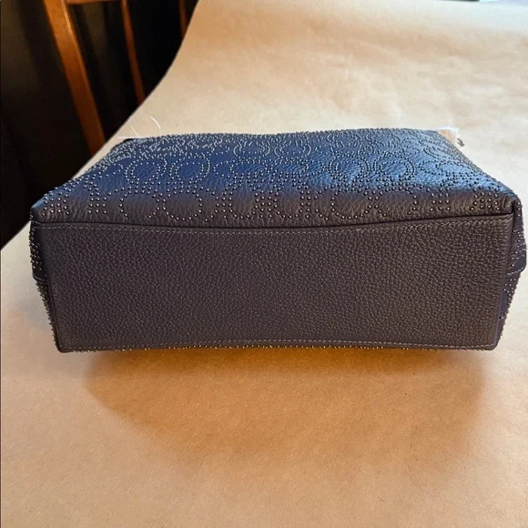 Coach Signature rivet Laurel shoulder bag True Navy - Picture 4 of 4